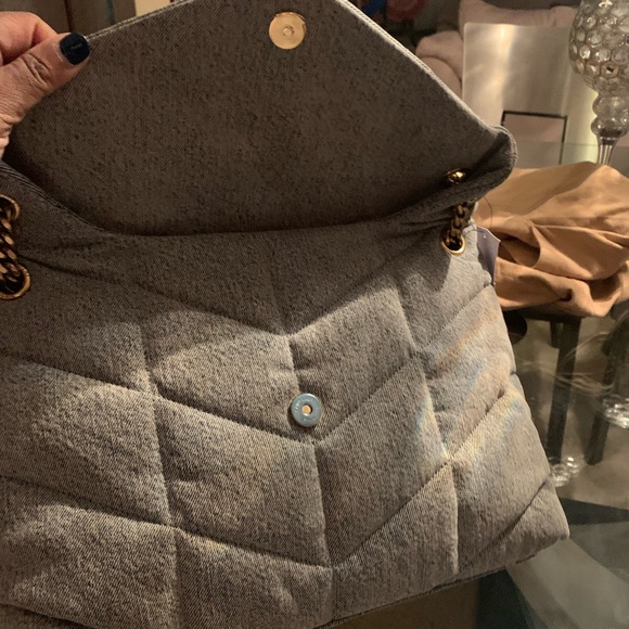 Authentic YSL denim handbag - Picture 2 of 5